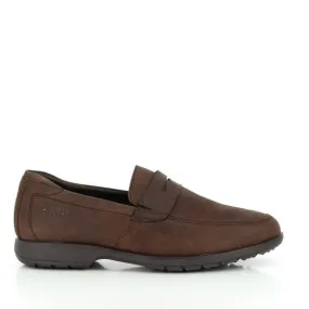 24 Hrs 10002 Dark Brown Men's Loafers