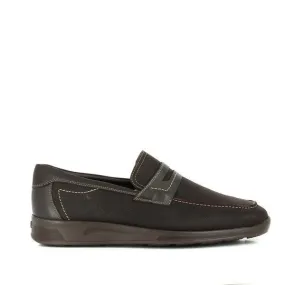 24 Hrs 10224 Dark Brown Men's Loafers