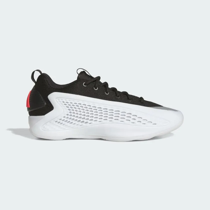 adidas ANTHONY EDWARDS 1 LOW Basketball Shoes | Cloud White-Core Black | Men's