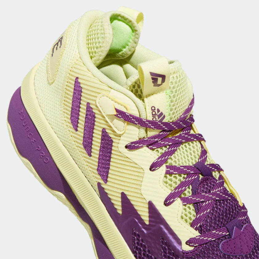 adidas DAME 8 Shoes | Yellow-Purple | Men's