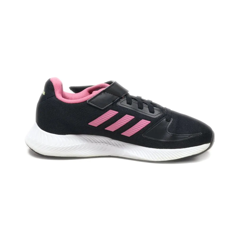 Adidas Runfalcon Sport Shoes Leather Black Colour For Kids