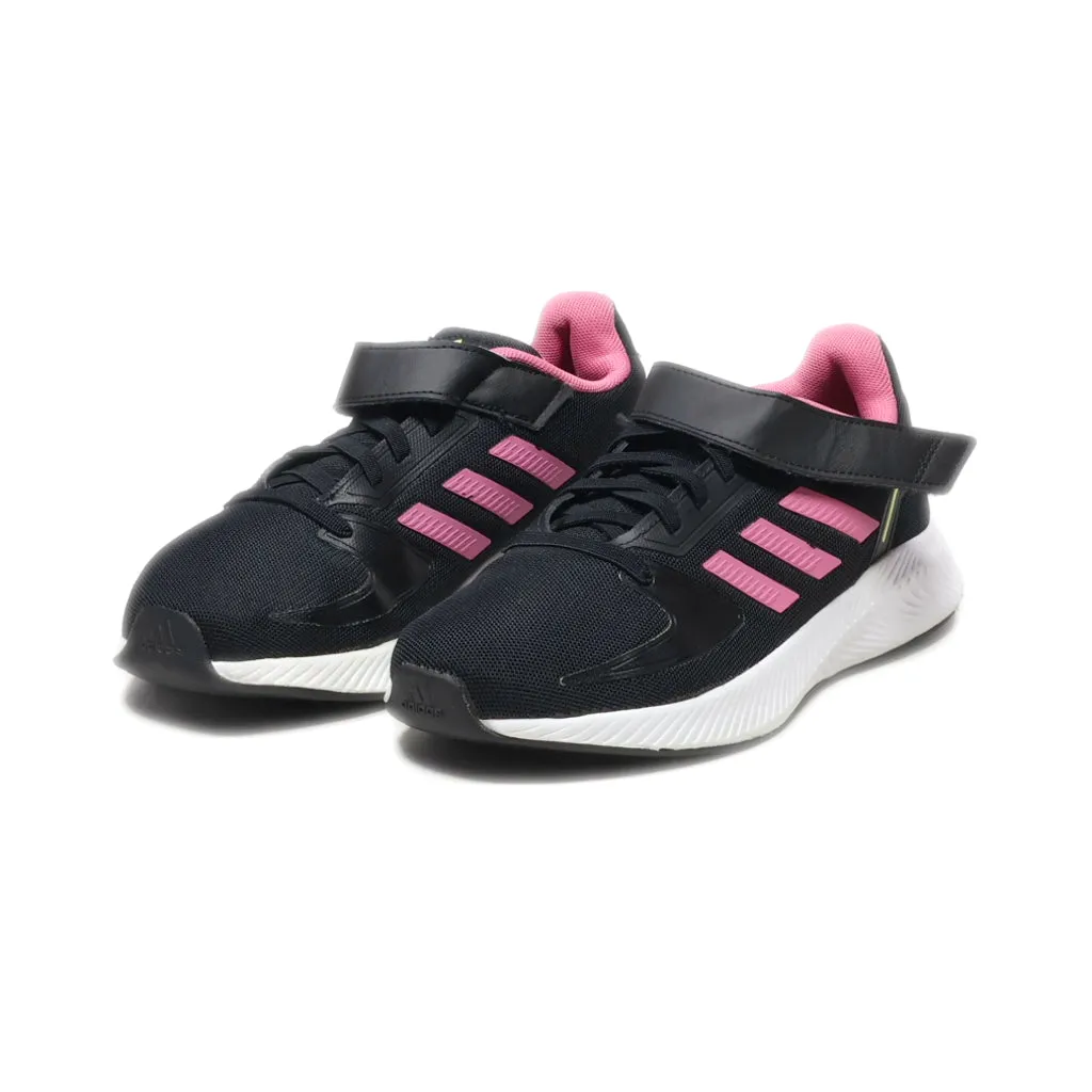 Adidas Runfalcon Sport Shoes Leather Black Colour For Kids