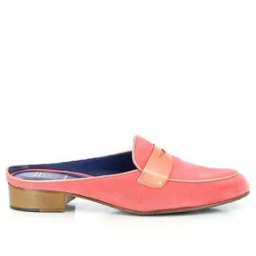Amalfi Brio Coral Slide-On Loafers