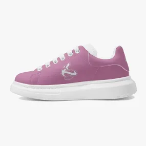 Athletic Apparatus Pink 1 Lifestyle Low-Top Leather Sneakers