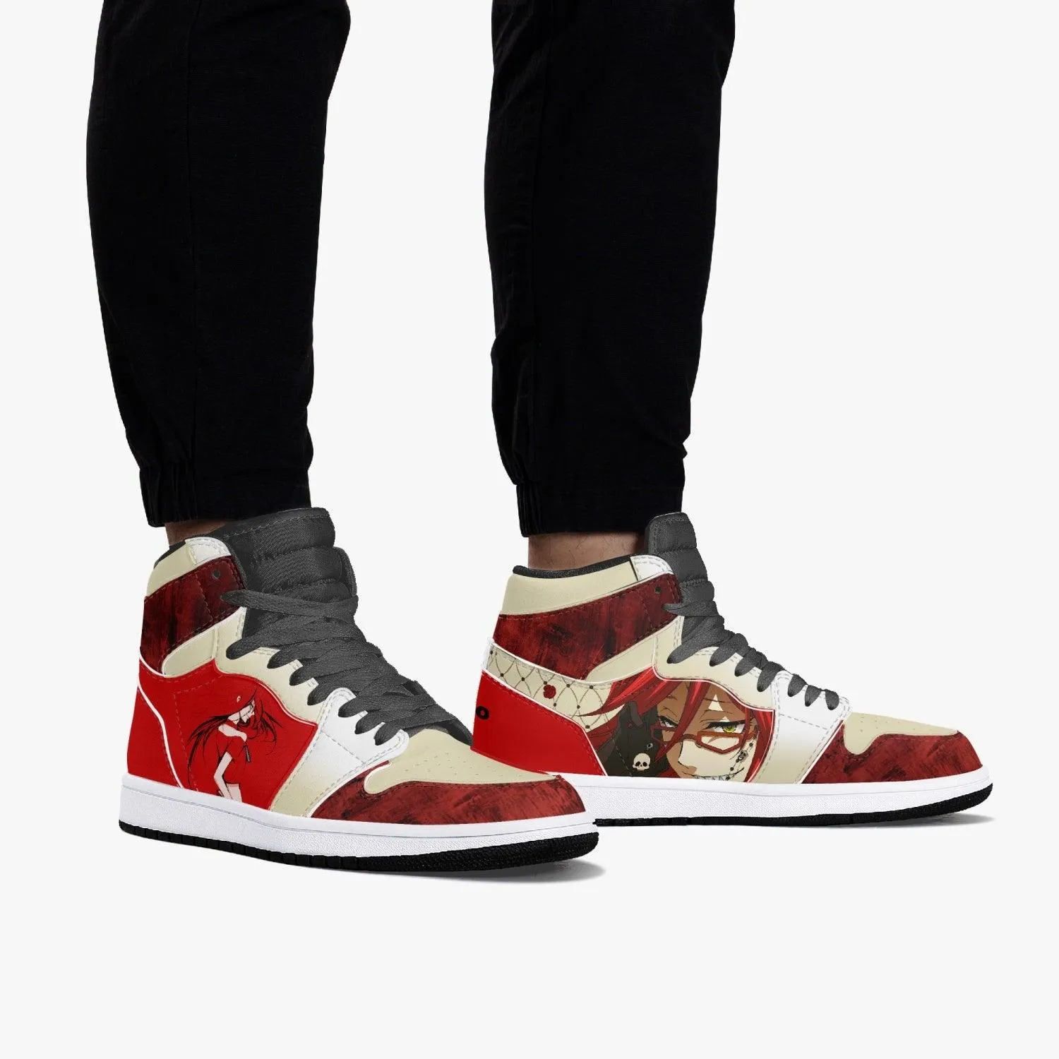 Black Butler Grell Sutcliff JD1 Anime Shoes