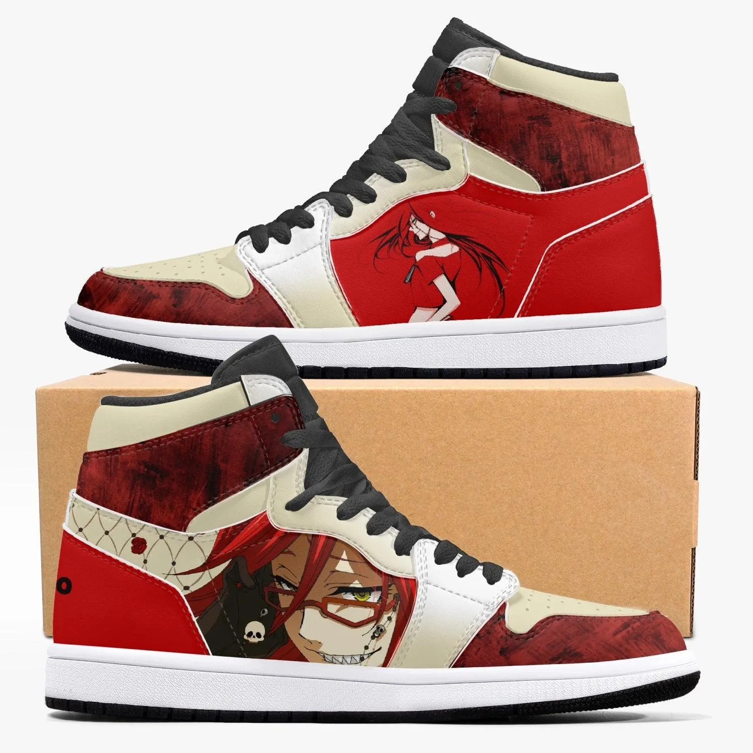 Black Butler Grell Sutcliff JD1 Anime Shoes
