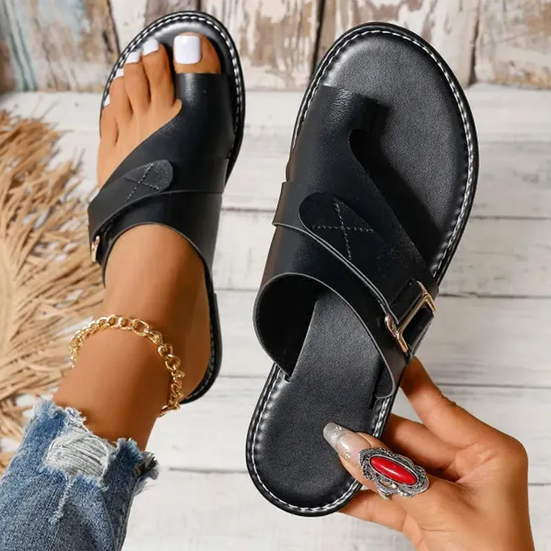 Chic Leather Sandals