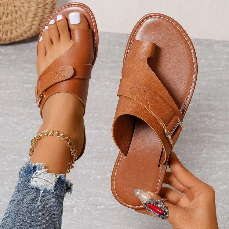 Chic Leather Sandals