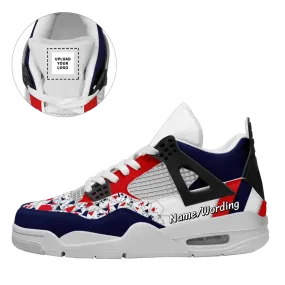 Customized Business Gifts, Promotional Corporate Gifts Personalized Sneakers, Custom Basketball Shoes, Unisex Adult Fans Shoes,AJ4-23020089
