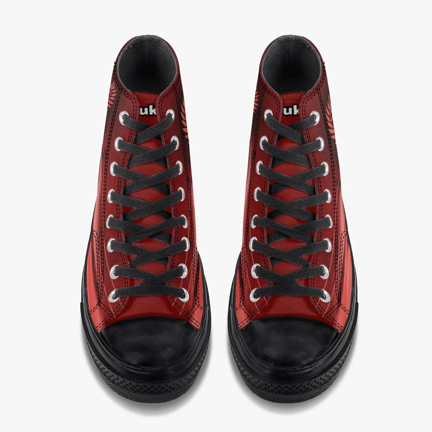 Death Note Kira Red/Black A-Star High Anime Shoes