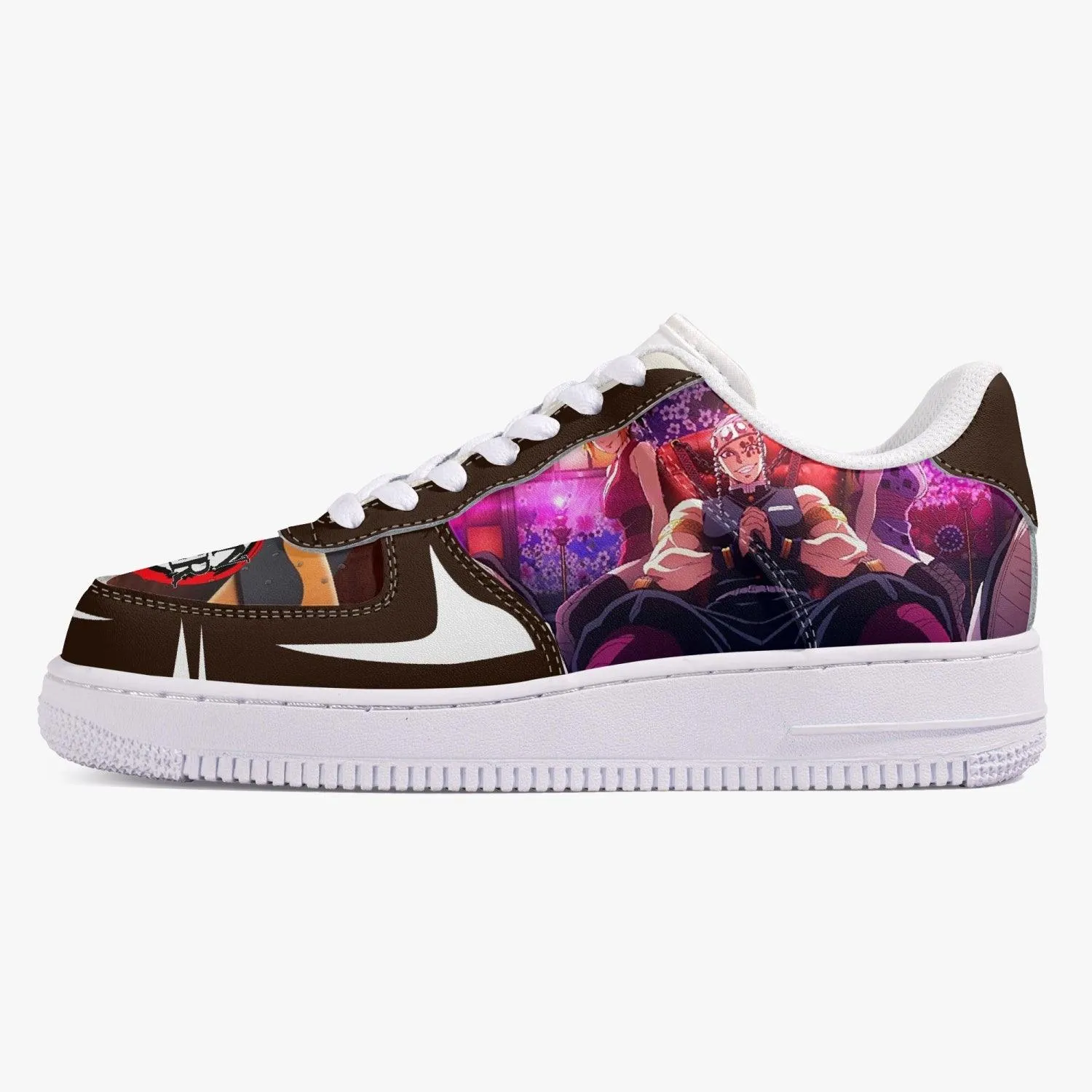 Demon Slayer Tengen Uzui AF1 Anime Shoes