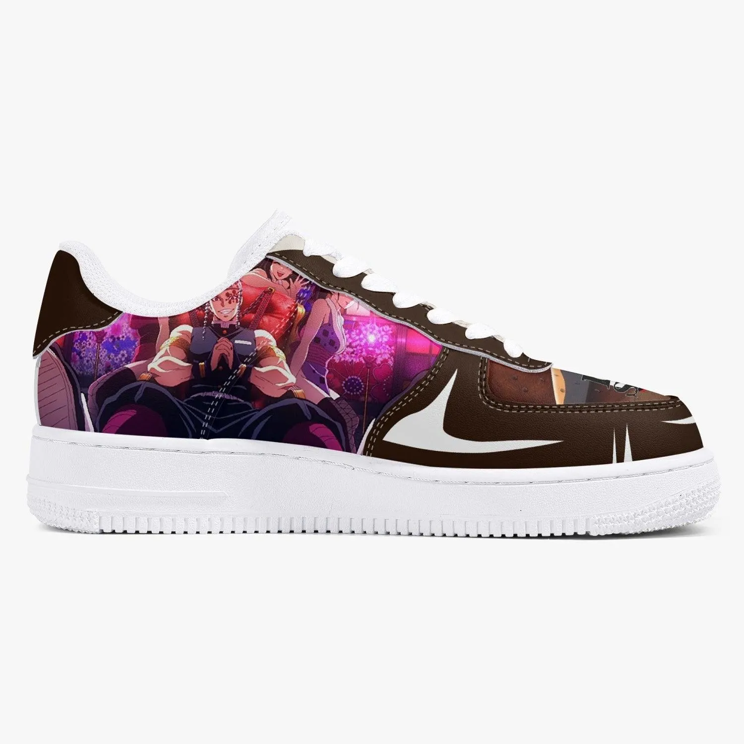 Demon Slayer Tengen Uzui AF1 Anime Shoes