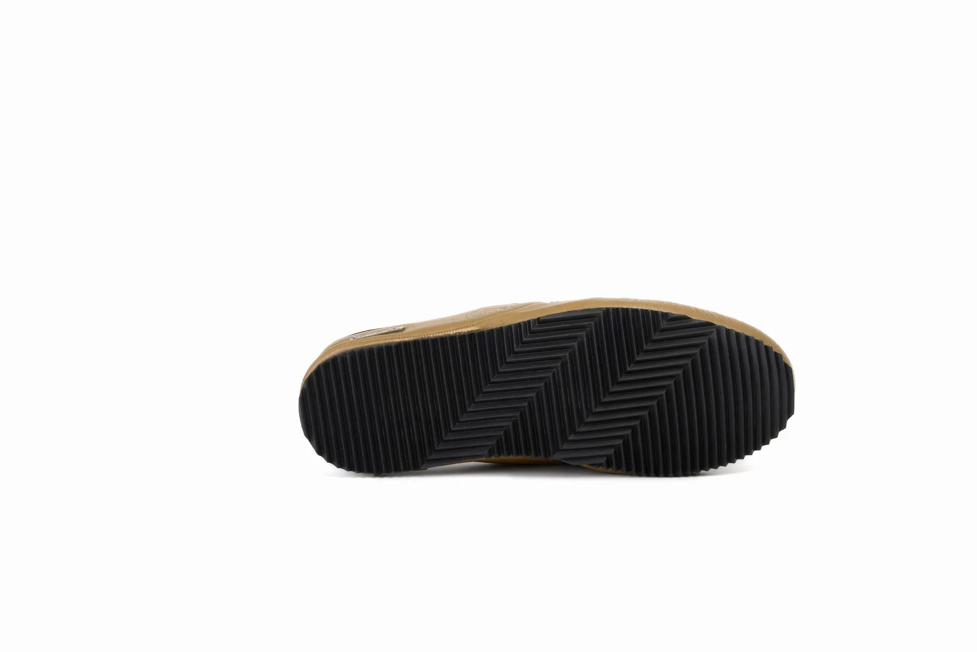FOOT FEDERATION MOC-TOE WOMEN'S LEATHER SLIPPER WALNUT