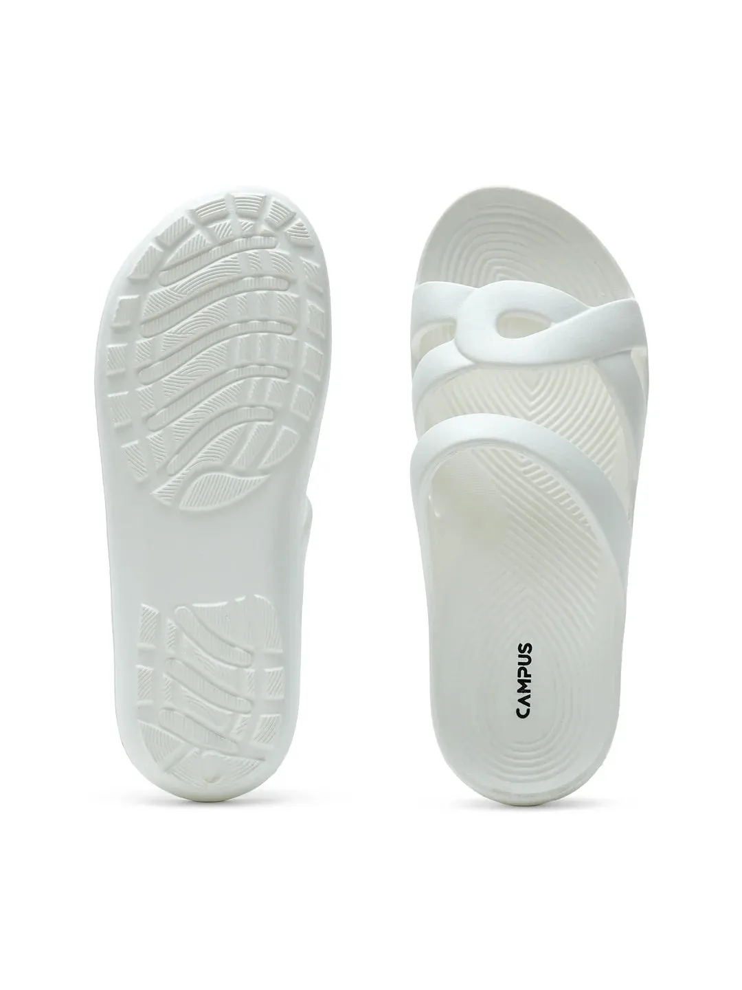 GCW-7001 White Women's Flip Flops