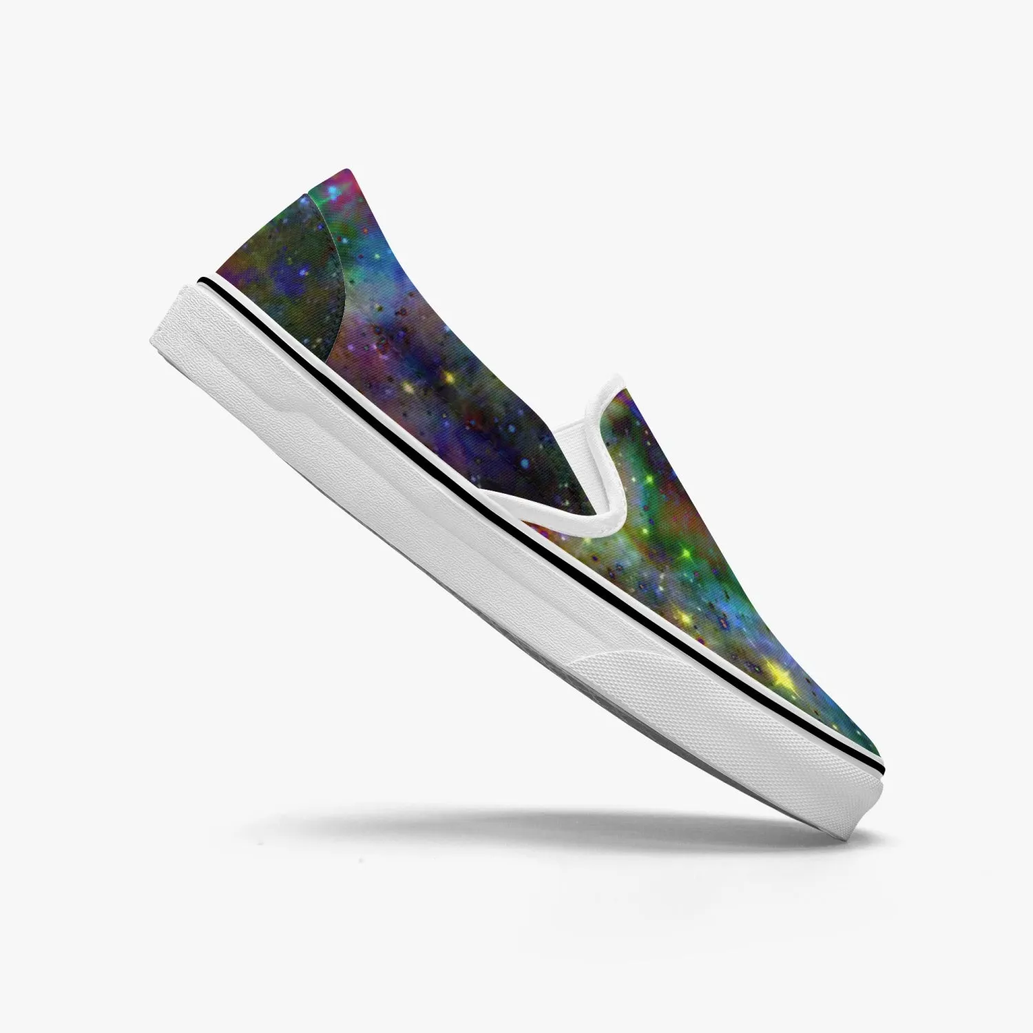 Kemrin Split-Style Psychedelic Slip-On Shoes