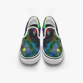 Kemrin Split-Style Psychedelic Slip-On Shoes