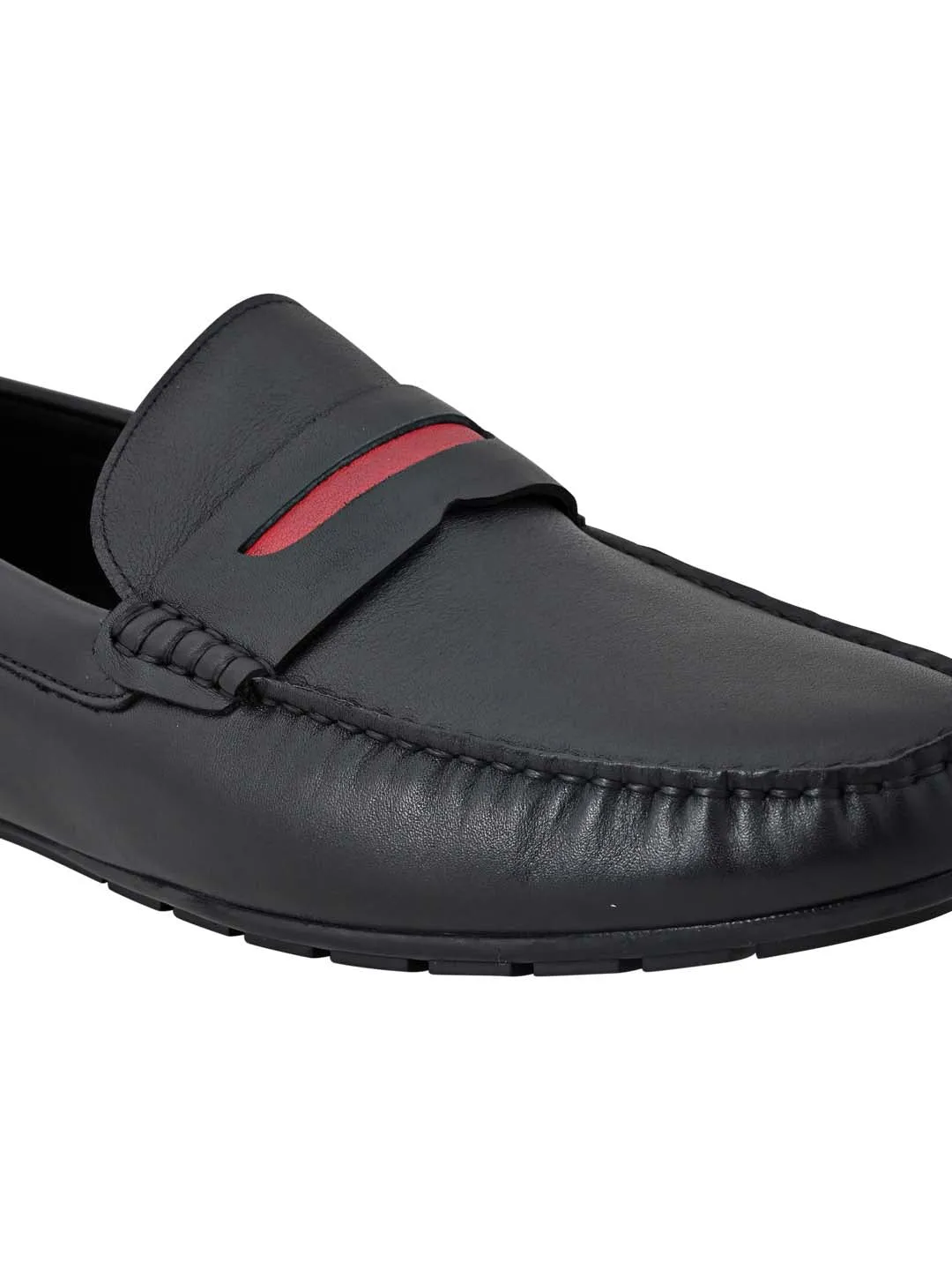 Men Black Loafers