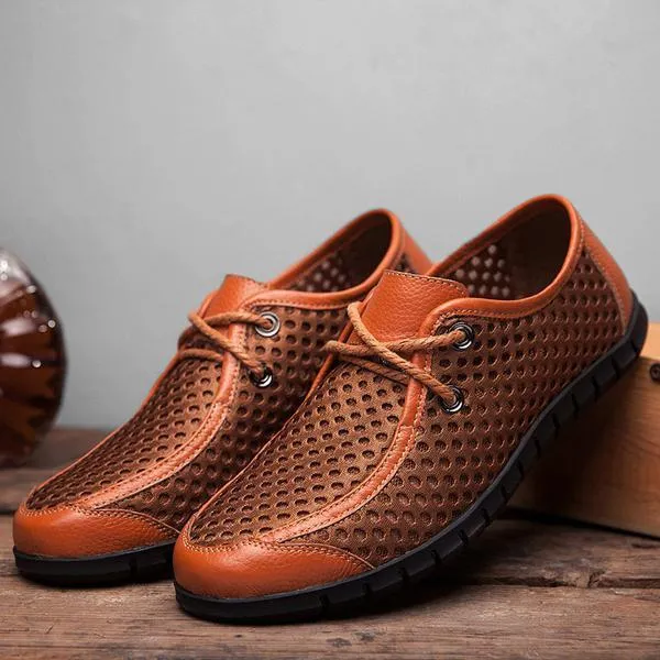 Mesh Breathable Soft Loafers Shoes