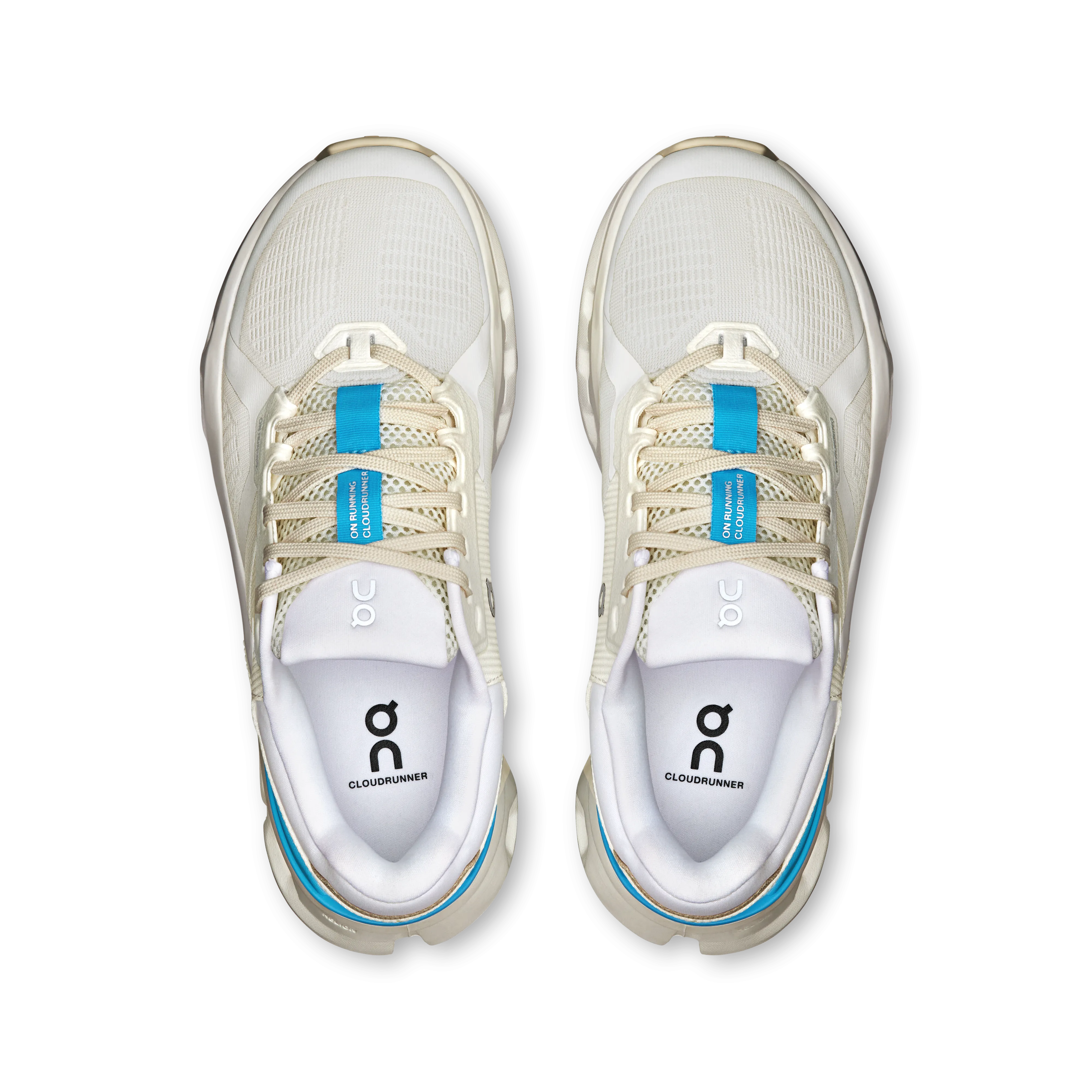 On Running Women's Cloudrunner 2 Shoes - White / Horizon