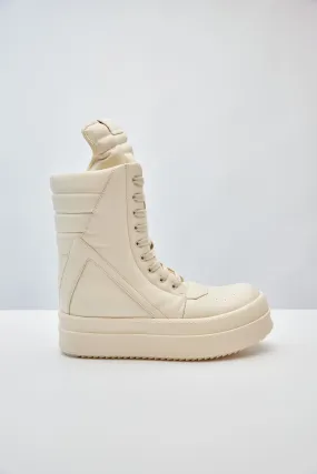 Rick Owens Mega Geobasket in Milk
