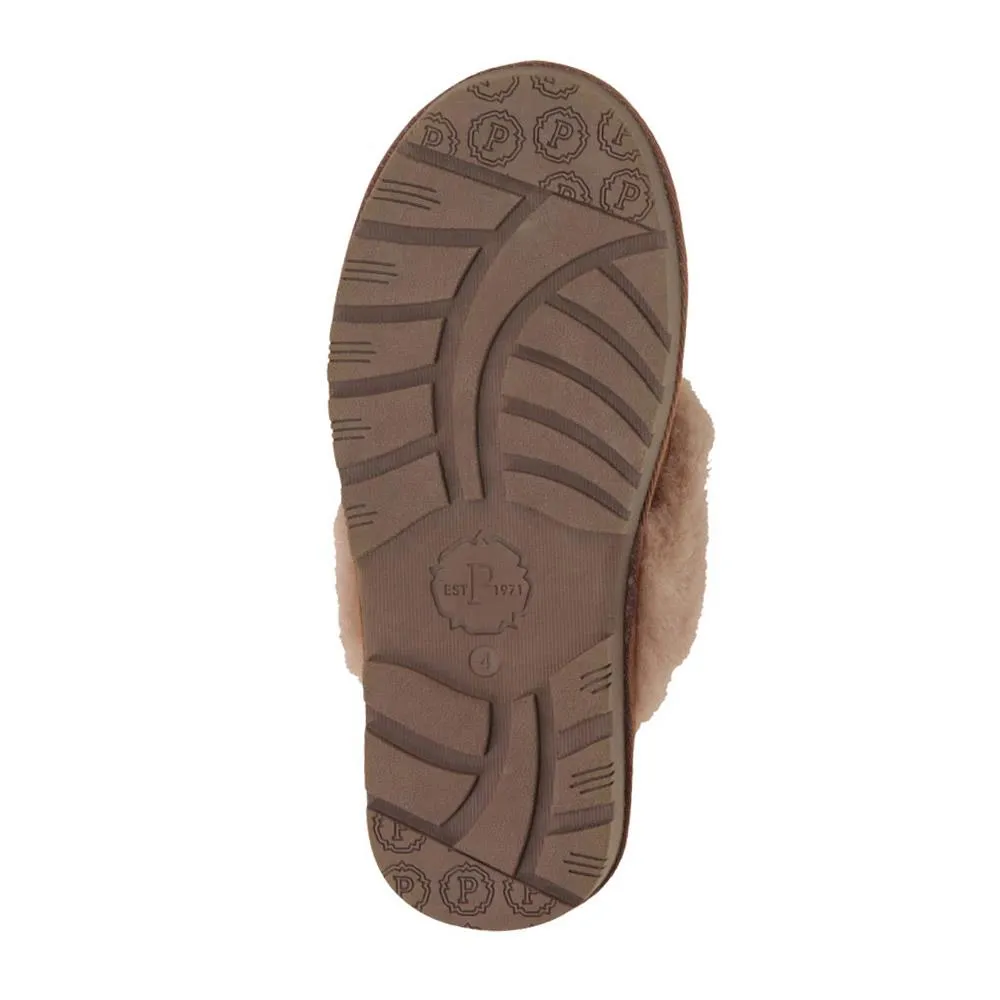 Sheepskin-Lined Slippers - DUO38001 / 324 670