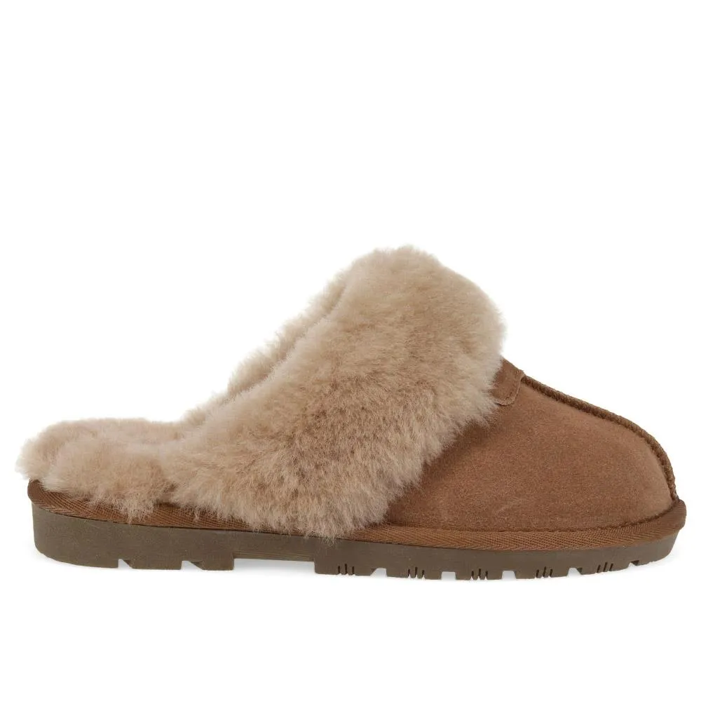Sheepskin-Lined Slippers - DUO38001 / 324 670