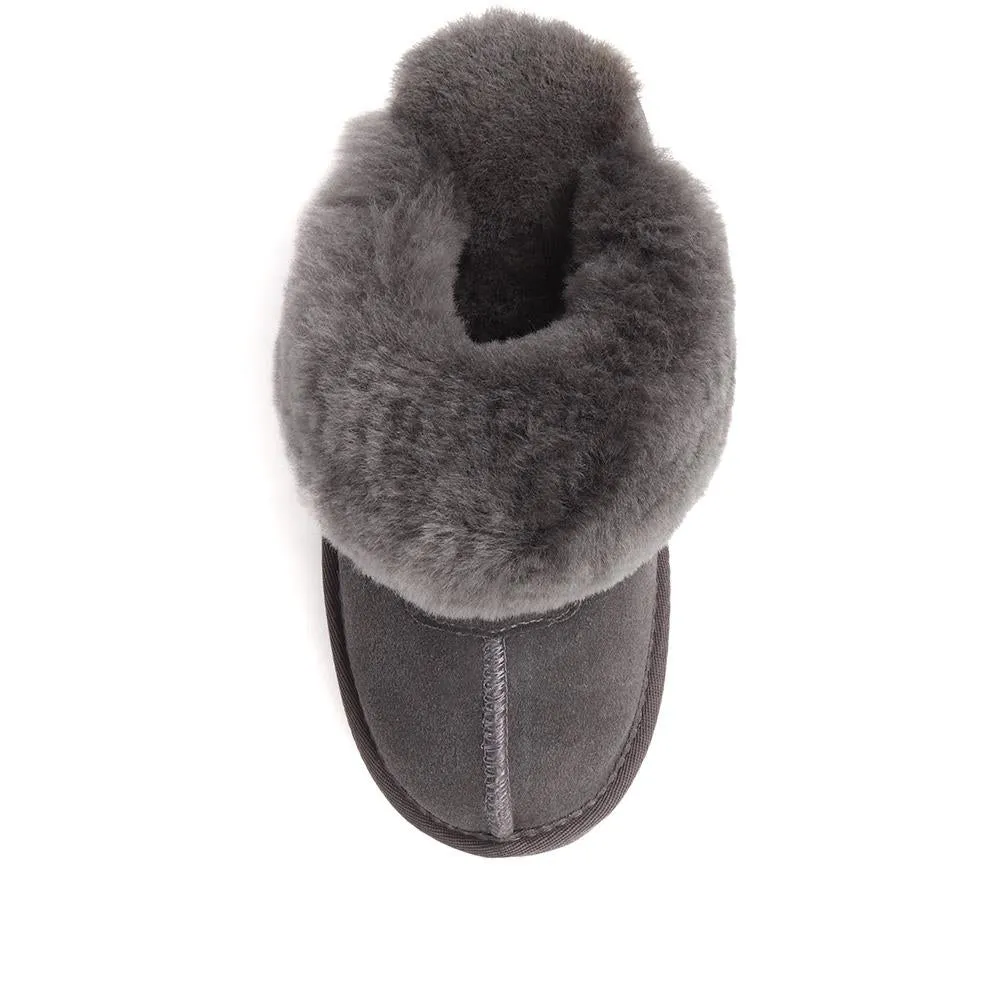 Sheepskin-Lined Slippers - DUO38001 / 324 670