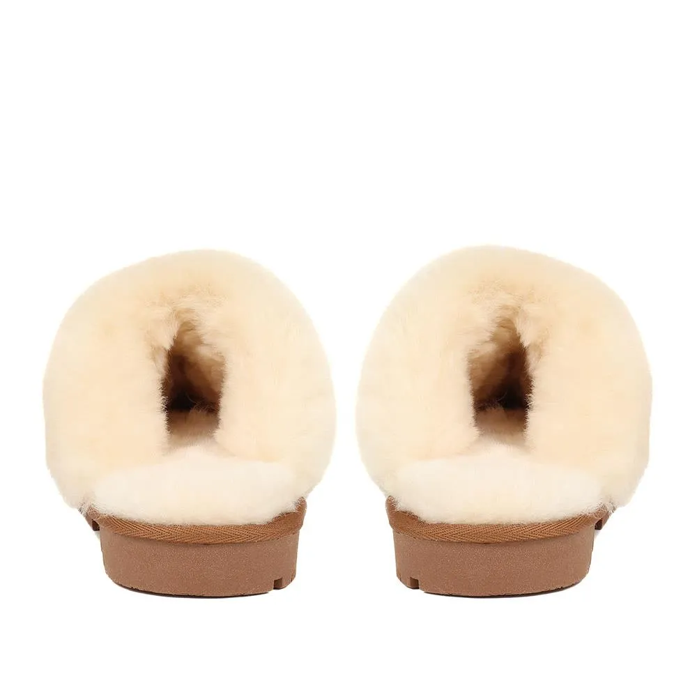Sheepskin-Lined Slippers - DUO38001 / 324 670