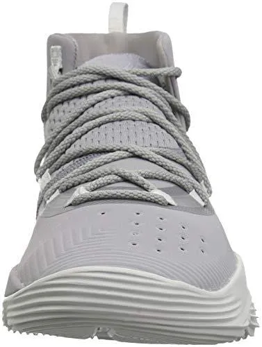 Under Armour Boys' Grade School SC 3Zer0 II Basketball Shoe, 101/Steel, 6.5