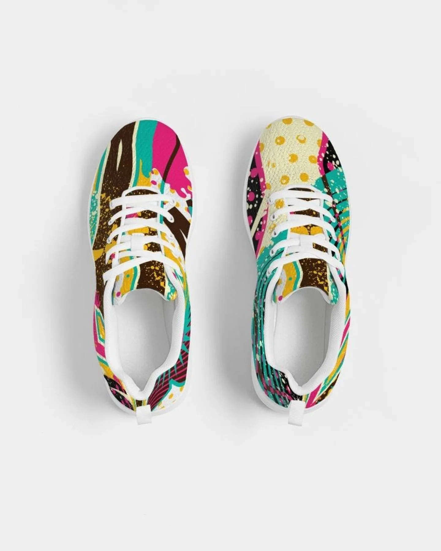 Women's Athletic Sneakers, Low Top Slip-On Canvas Shoes - Diva Pop