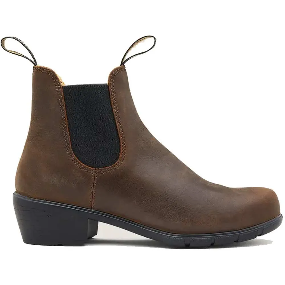 Women's Elastic Sided Heel Boots